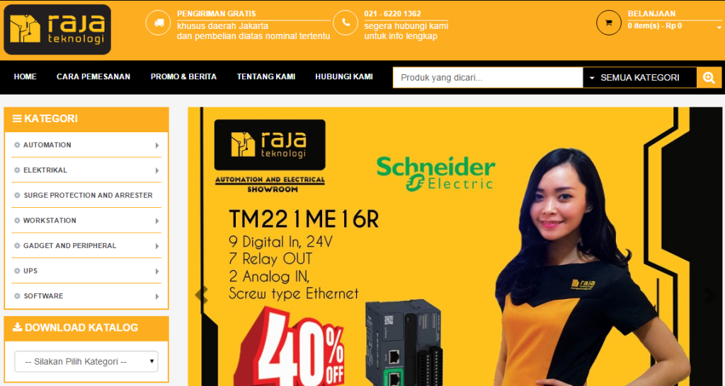 E-Commerce - Raja Teknologi