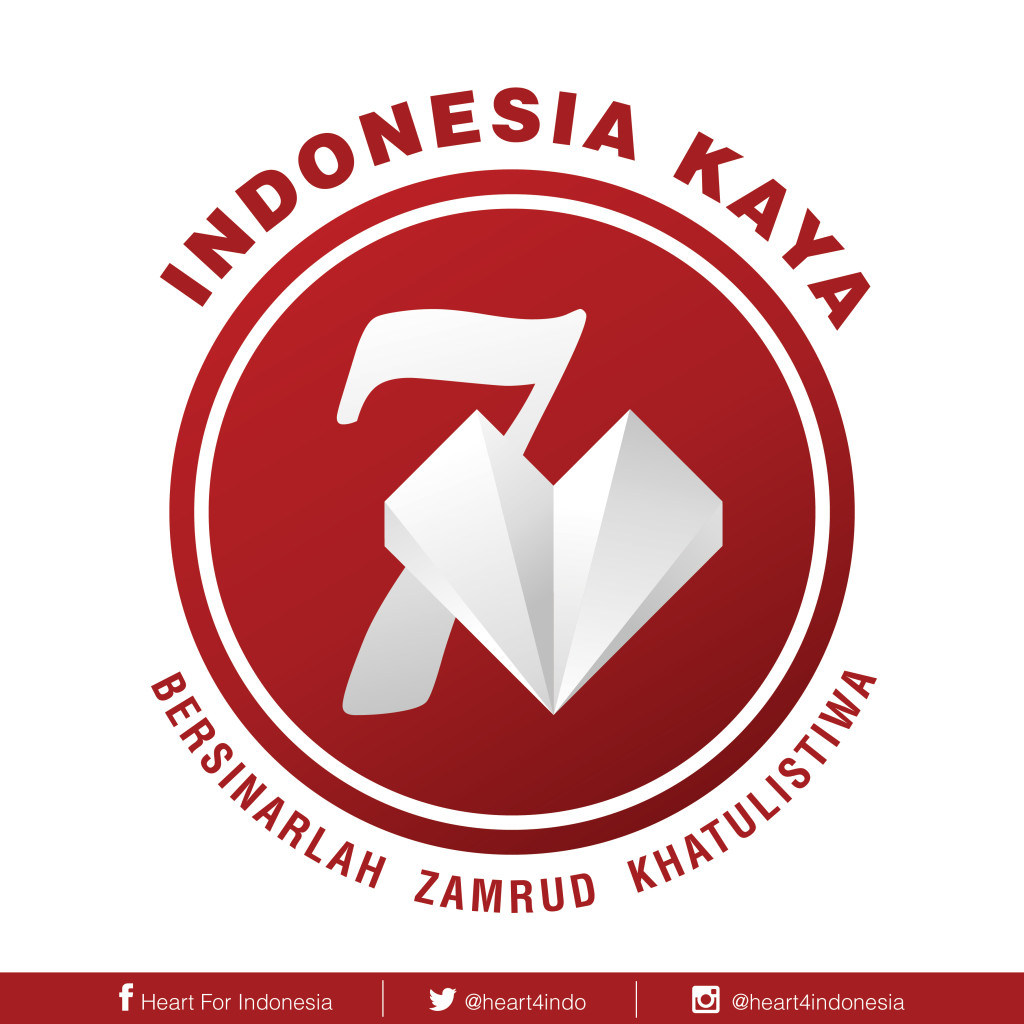 The Independence Day of Indonesia 70th