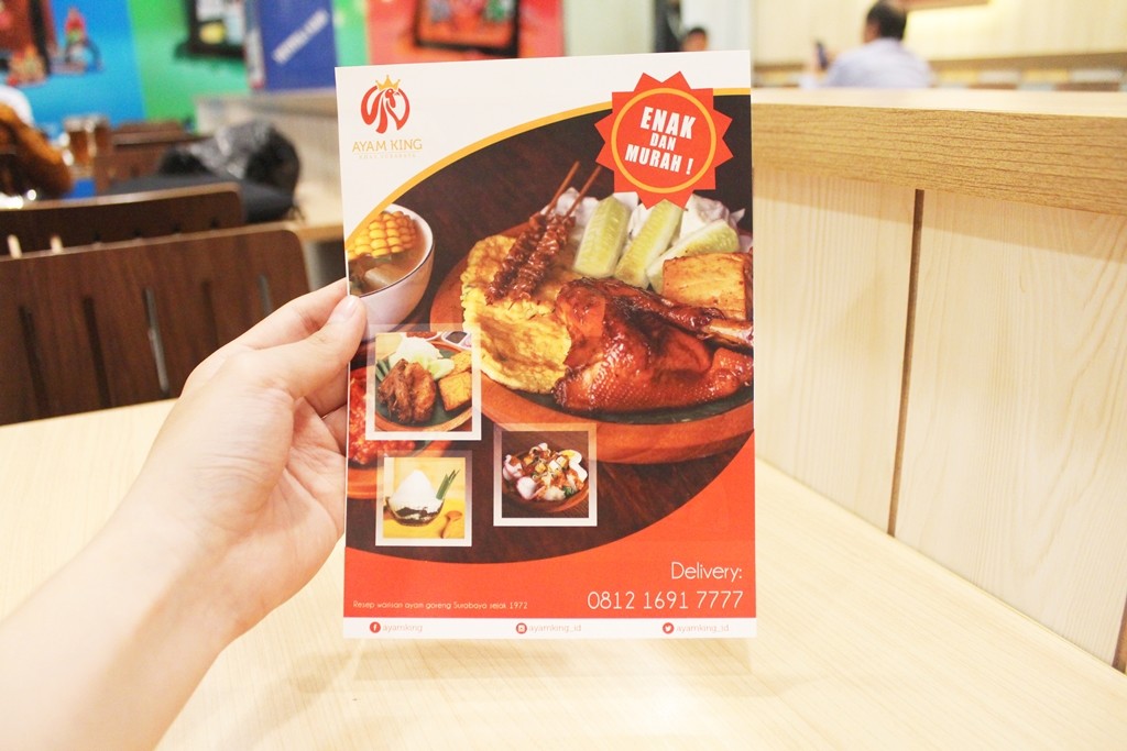 Flyer Ayam King-Ratu Plaza